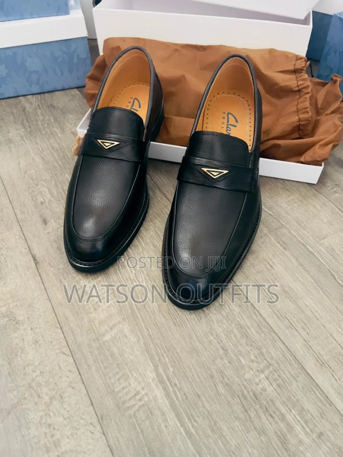 Men's Leather Loafer or Mocca Shoes Nicely Well Moulded