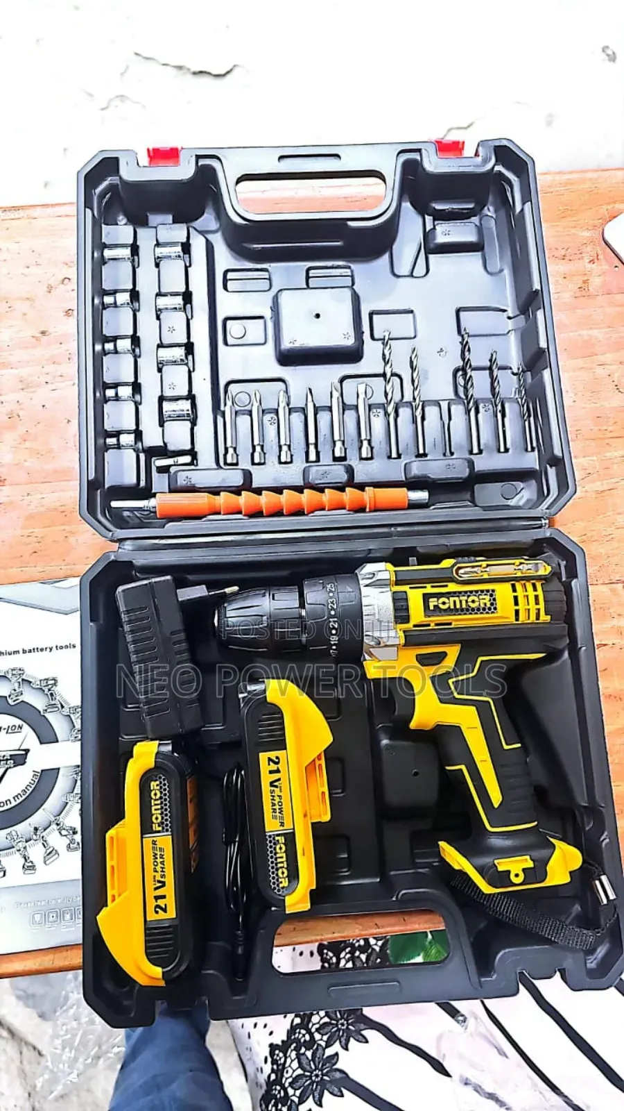 Cordless Drill( Drill Ya Kuchaji)