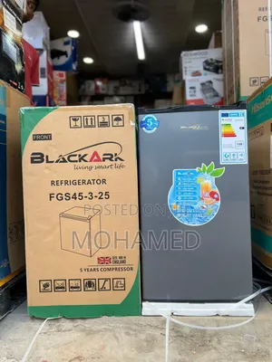 Black Ark Single Door Refrigerator 95l
