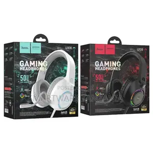 Hoco W108 Gaming Headphones 50mm Big Horn Hi-Fi RGB Lighting