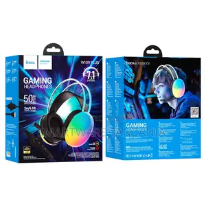 Hoco W109 Plus Gaming Headphones 7.1 Surround 50mm Speaker RGB