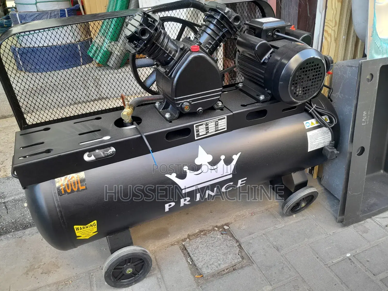 Air Compressor 100l Prince Brand New