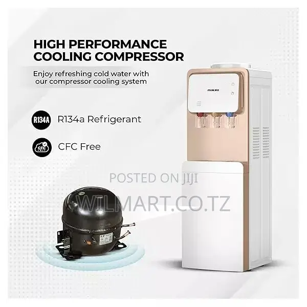 Nikai Water Dispenser 3 Taps Top Load With Refrigerator Nwd1900r 3 Tap