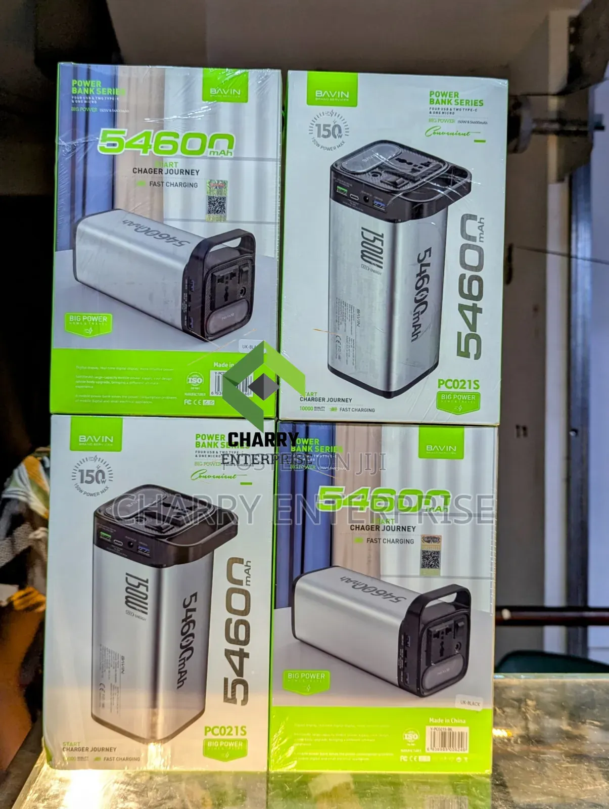 Bavin Super Fast Charging Heavy Duty Power Bank 54600mah Inawasha Tv