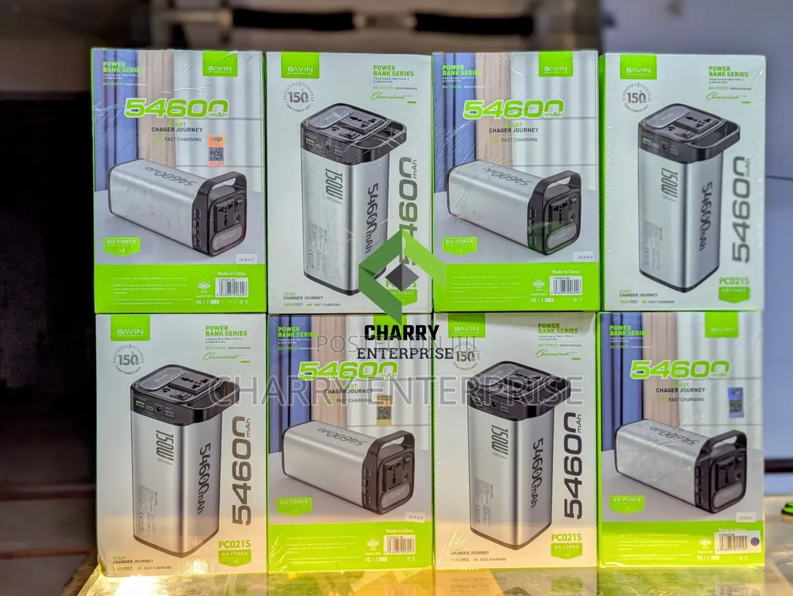 Bavin Super Fast Charging Heavy Duty Power Bank 54600mah Inawasha Tv