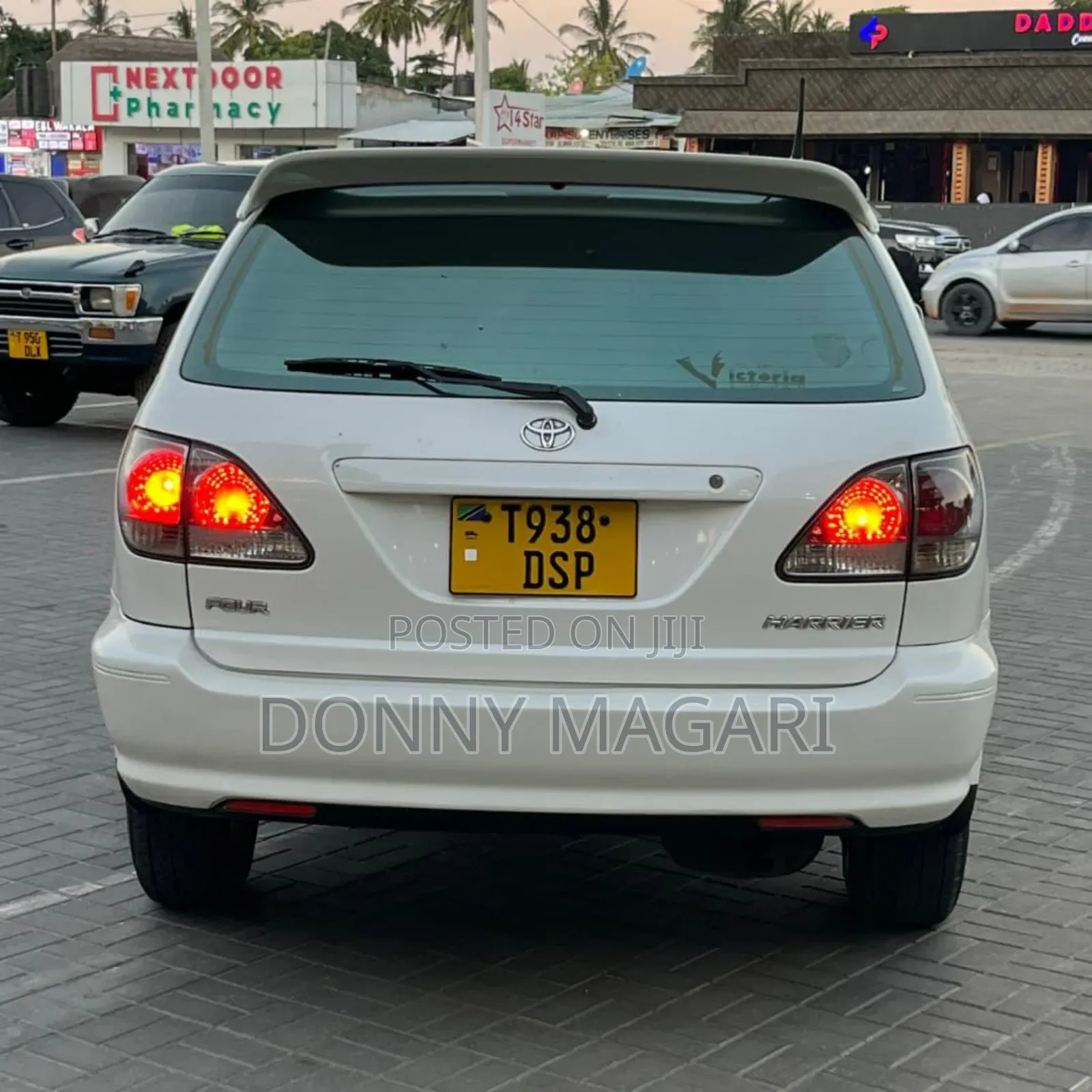 Toyota Harrier 2002 White