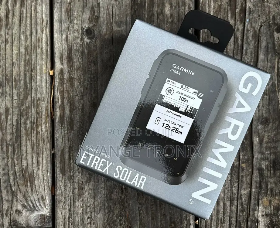 Etrex Solar Powered GPS Handheld