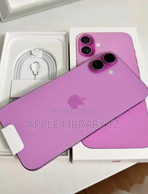 New Apple iPhone 16 128 GB Pink