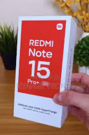 New Xiaomi Redmi Note 15 Pro+ 512 GB Black