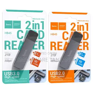Hoco Hb45 Usb 2.0 Dual Card Reader for Sd Tf Cards High Speed