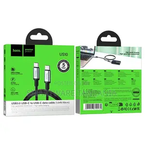 Hoco Us10 Usb-C to Usb-C Cable 50cm Fast Charging 3a Data Sync