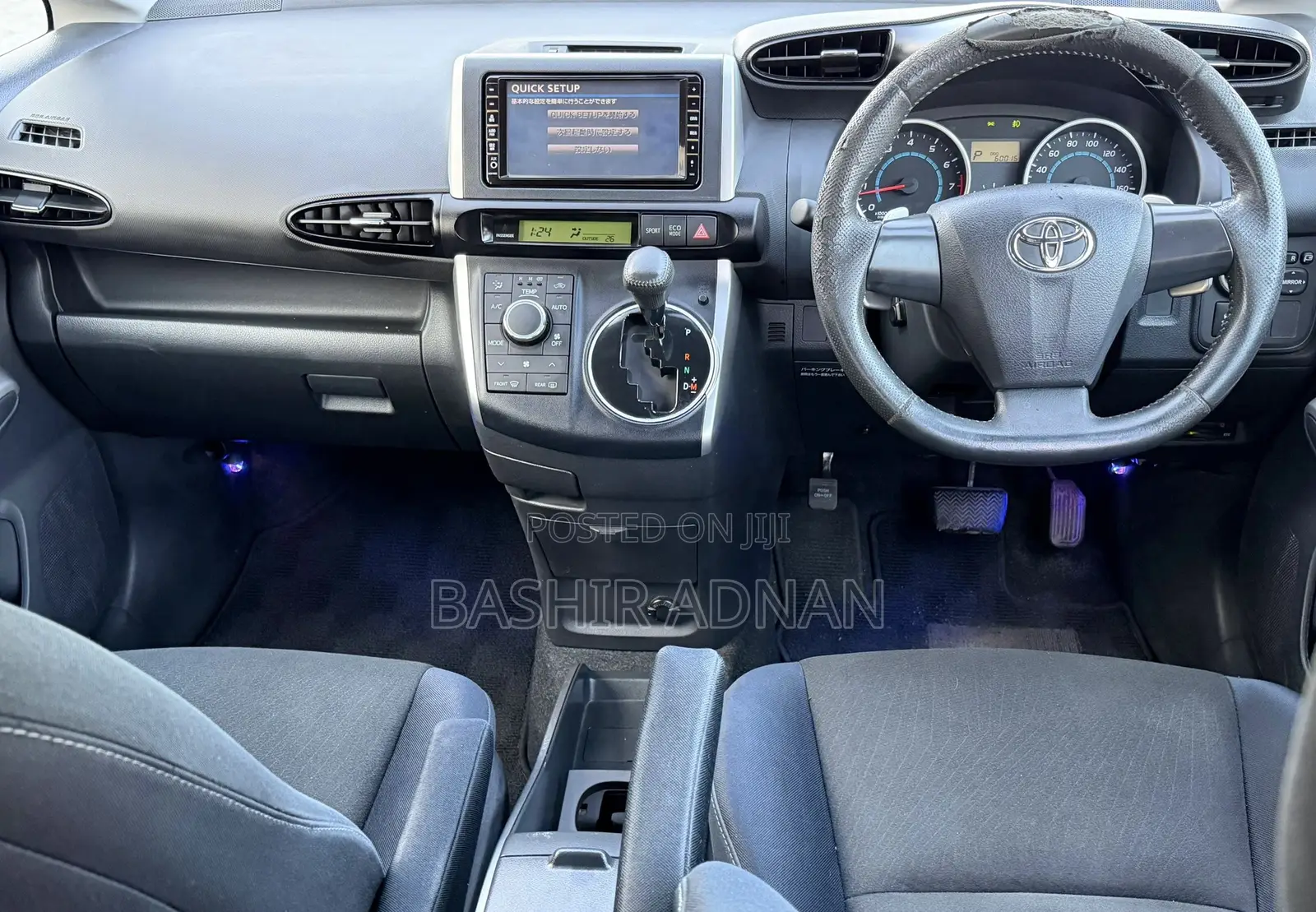 Toyota Wish 2010 Matt Black