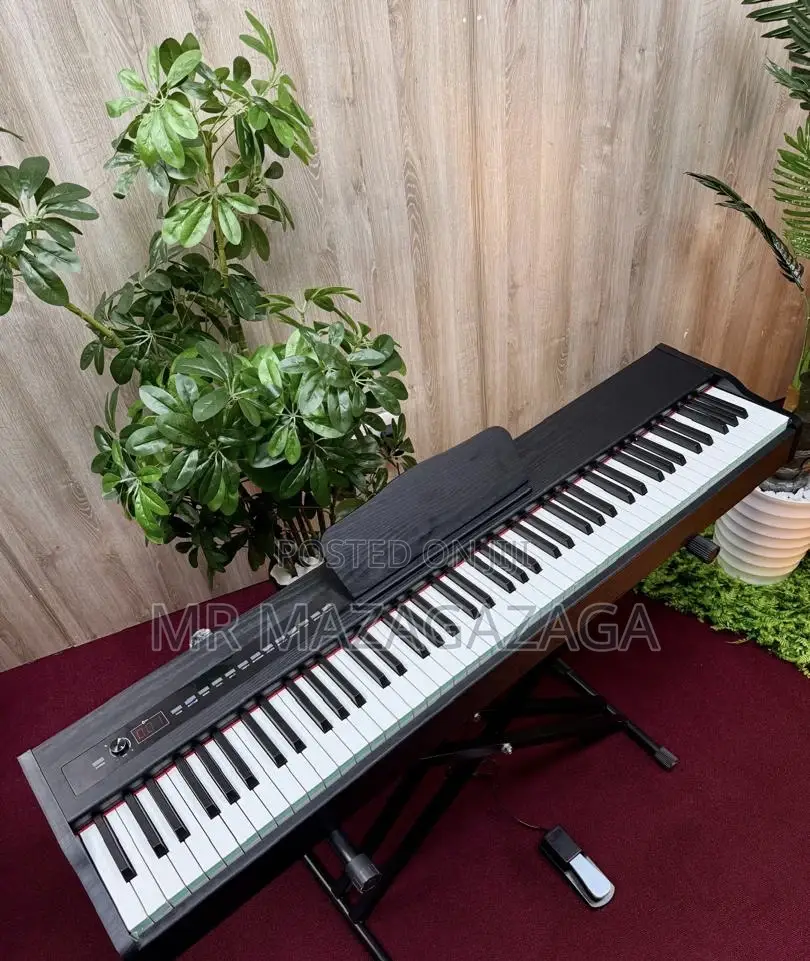 Digital Piano 3 Pedal 88 Keys Black
