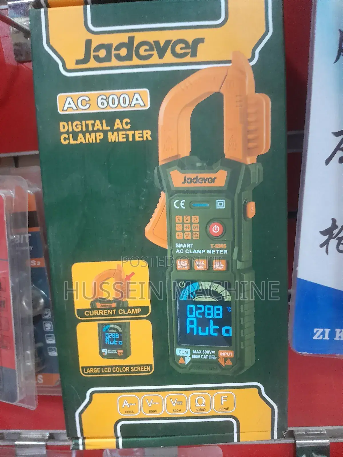 Clamp Miter Digital Ac 600a