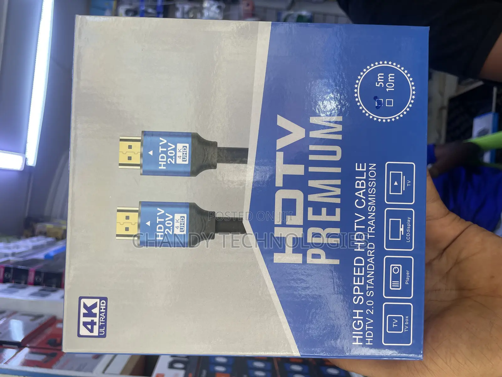 5 Meters HDTV Premium High Speed Hdmi Cable. 5