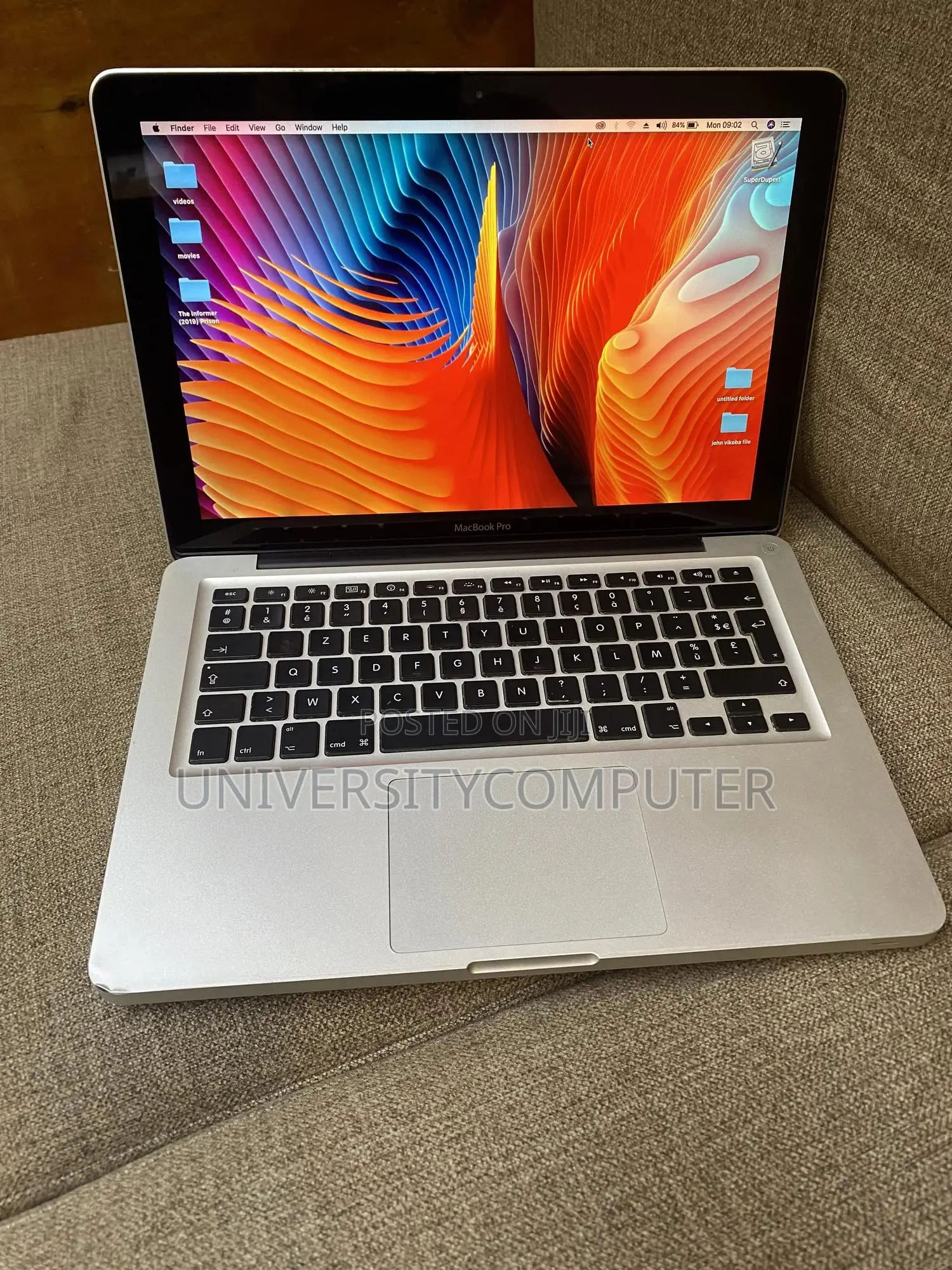 Laptop Apple MacBook Pro 2012 8GB Intel Core I5 HDD 500GB