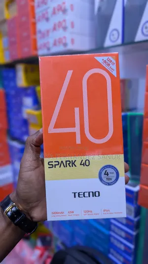 New Tecno Spark 40 128 GB Black