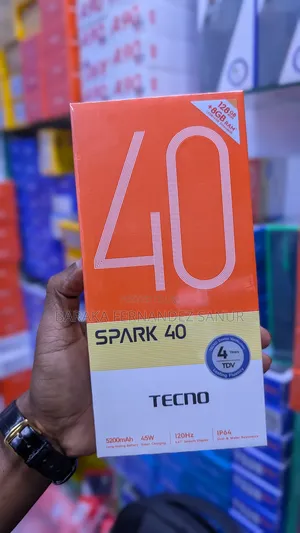 New Tecno Spark 40 128 GB Black