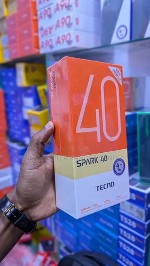New Tecno Spark 40 128 GB Black