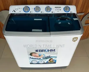 Brühm Twin Tub Semi Automatic Washing Machine BWD-140hw (14kg)