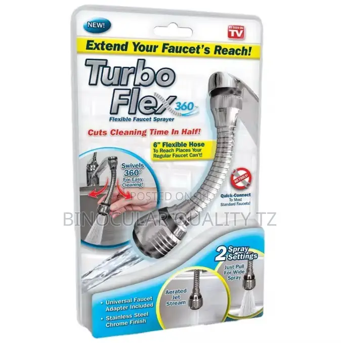 (Faucet Sprayer) Turbo Flex 360