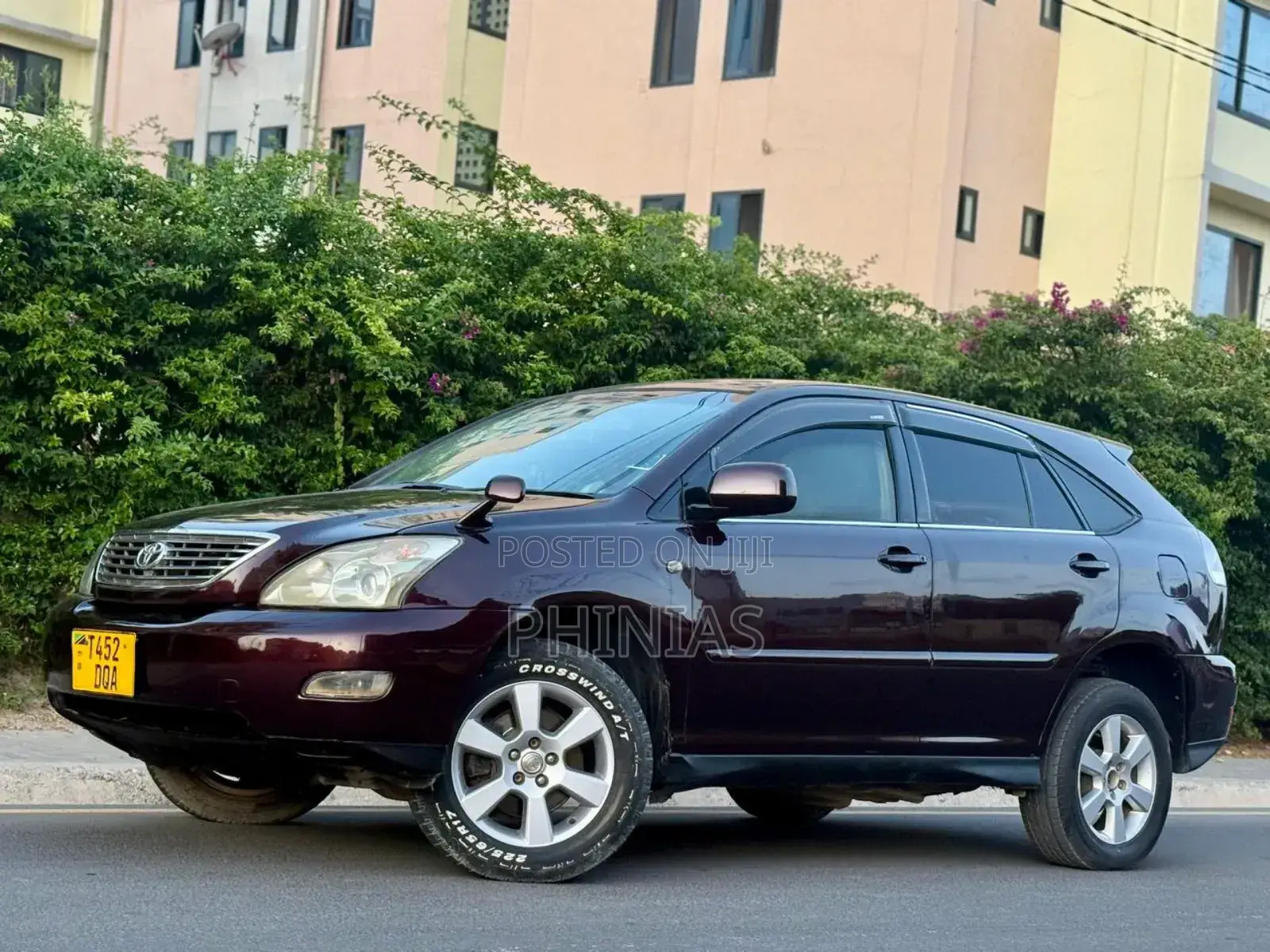 Toyota Harrier 2007 Maroon