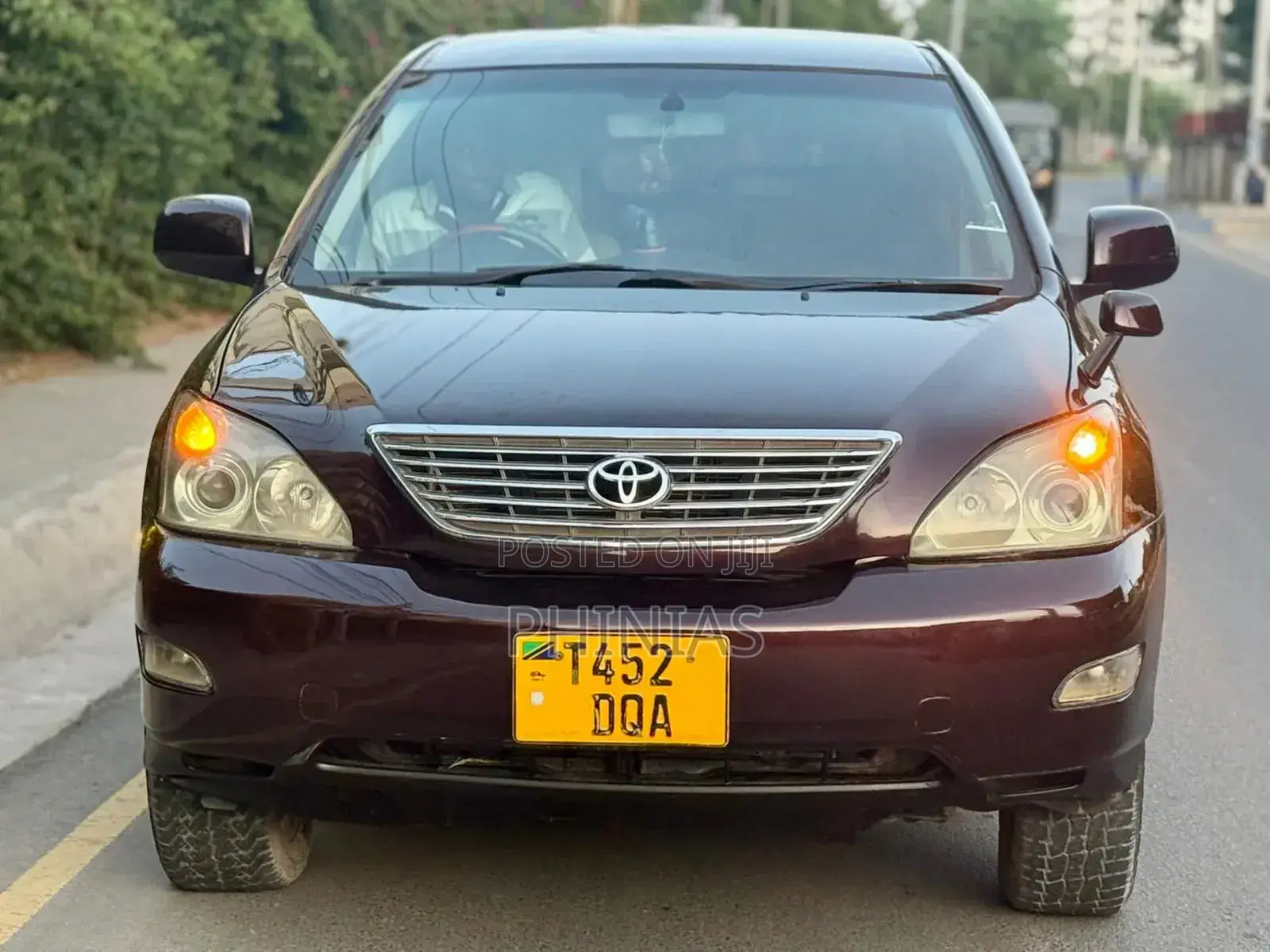 Toyota Harrier 2007 Maroon