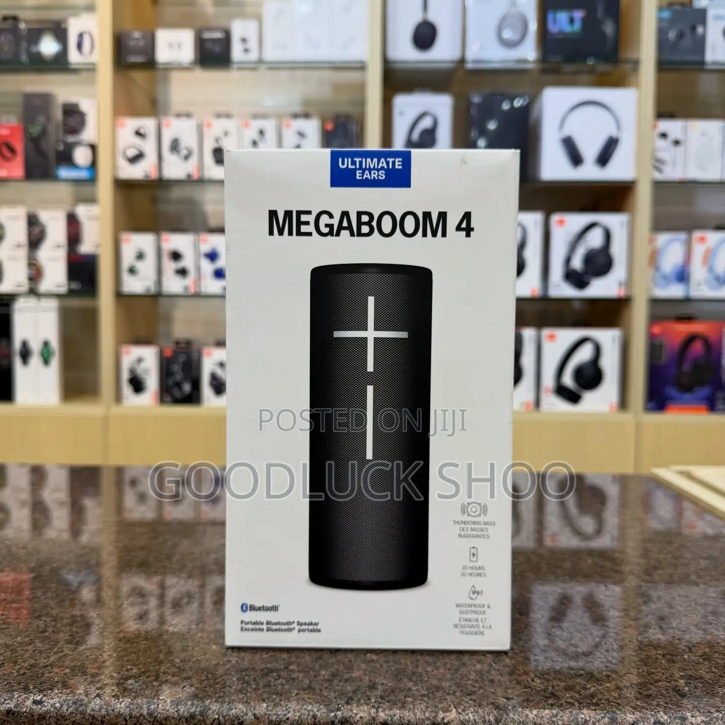 Ultimate Ears Megaboom 4 Portable Bluetooth Speaker