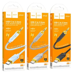 Hoco Upa30 Usb-C to 3.5mm Audio Cable 1m Two-Tone Braided Dac