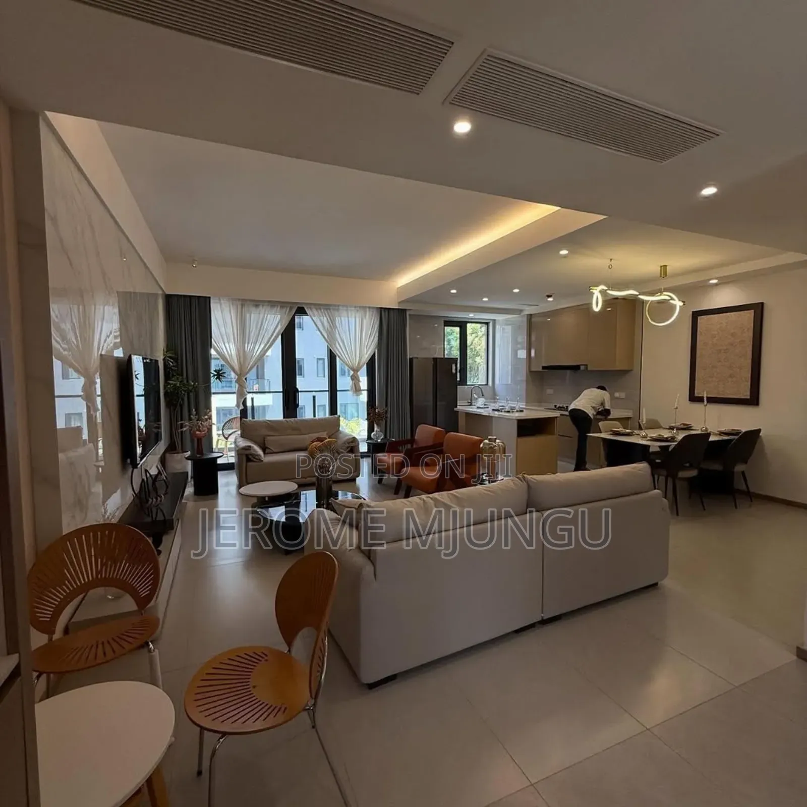 Furnished 3bdrm Apartment in Masaki for rent