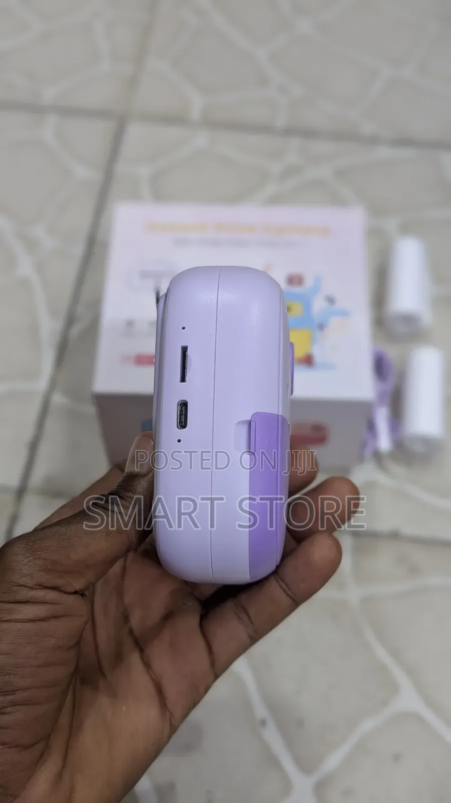 2.4-Inch Kids’ Instant Print Camera (3-in-1) for Children