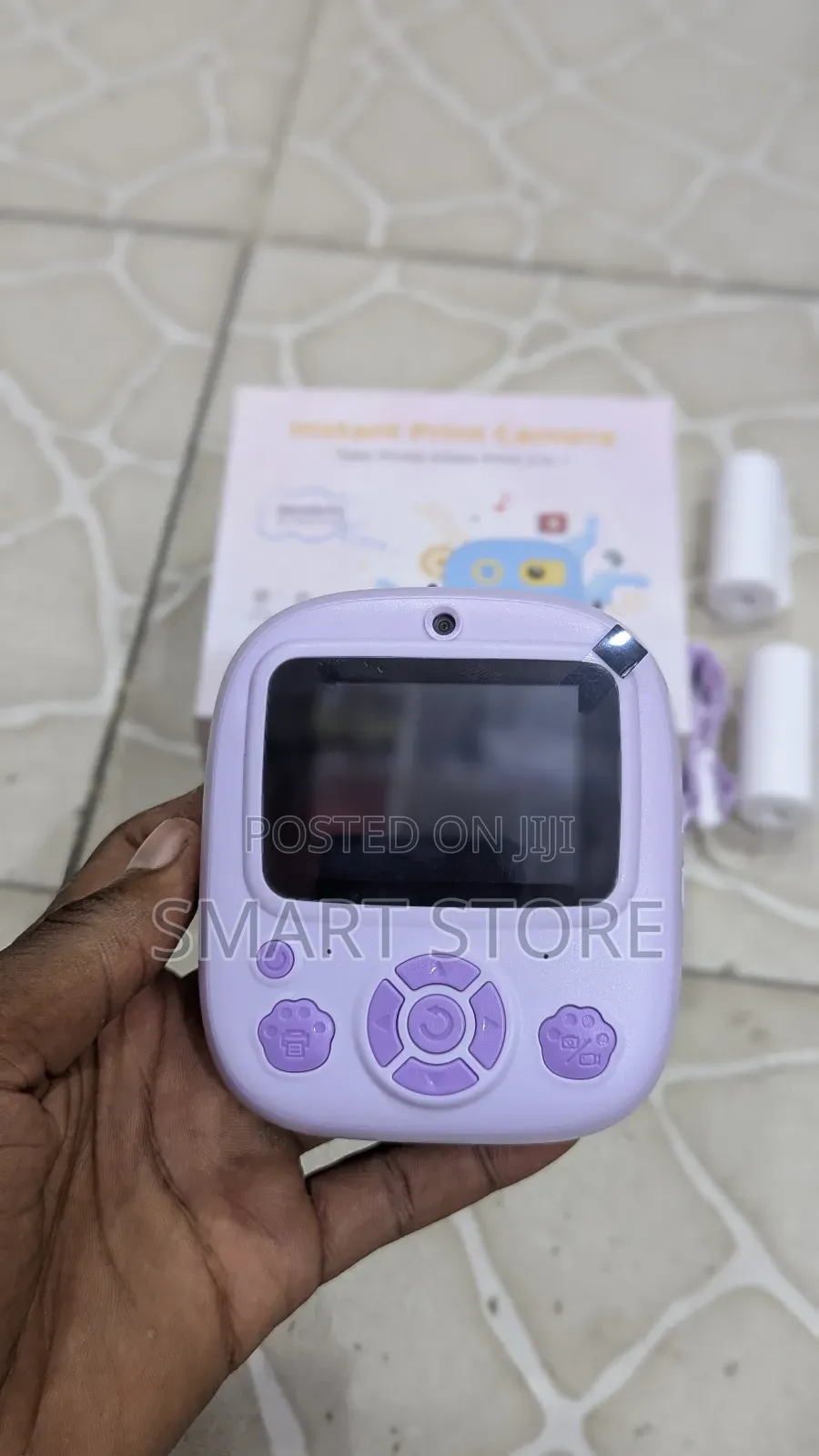 2.4-Inch Kids’ Instant Print Camera (3-in-1) for Children