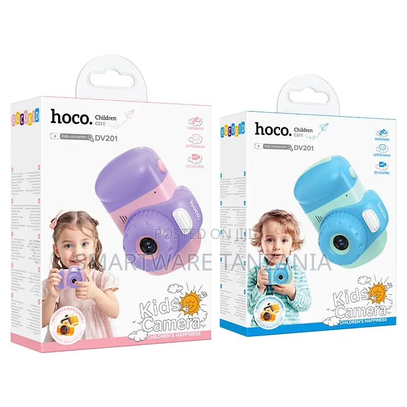 Hoco Dv201 Kids Digital Camera Elephant Shape Cute Photography
