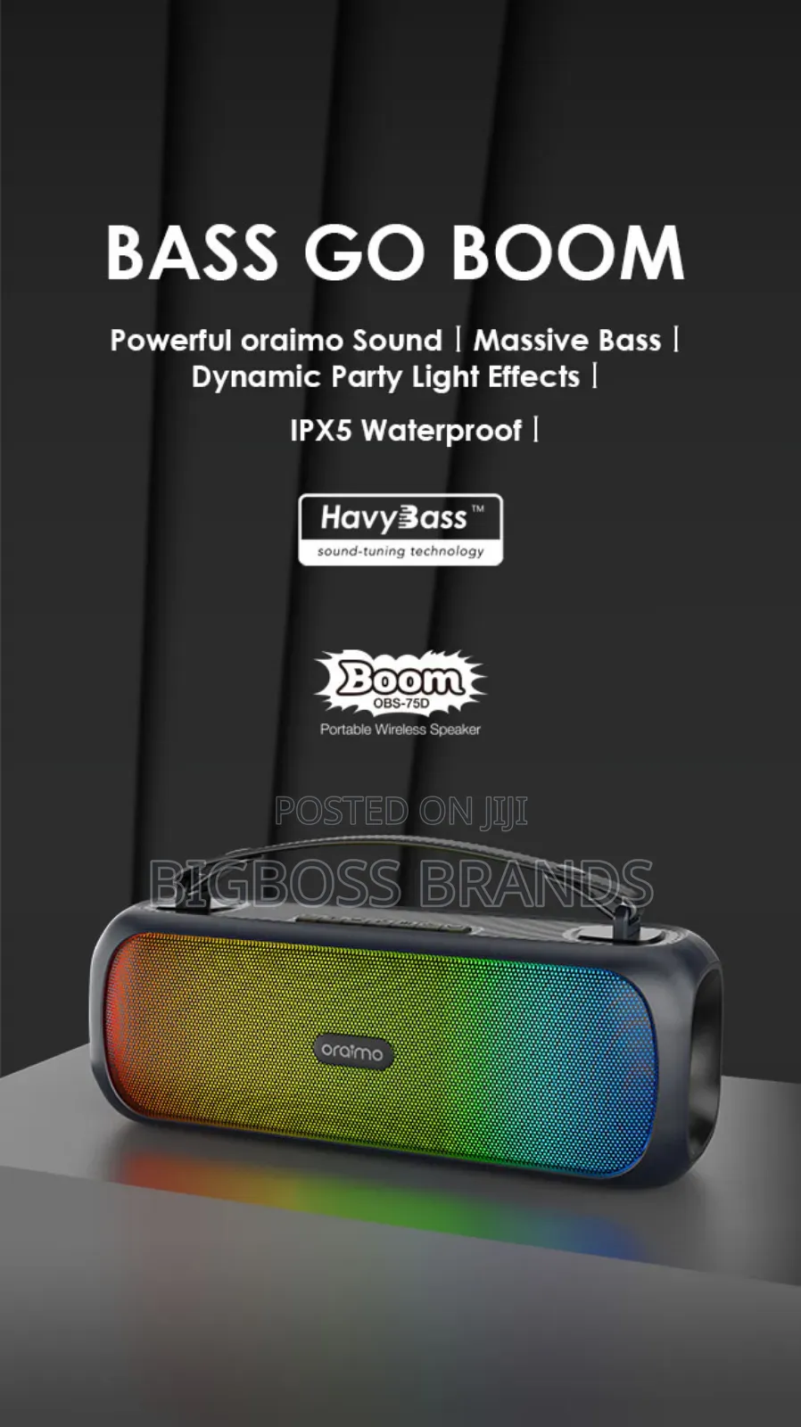 Oraimo Bass Go Boom