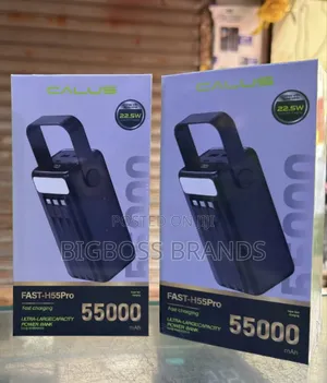 Calus Power Bank 55000mah Fast H55 Pro 22.5w