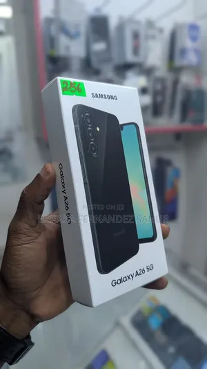 New Samsung Galaxy A26 256 GB Black