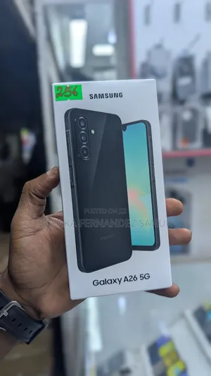 New Samsung Galaxy A26 256 GB Black