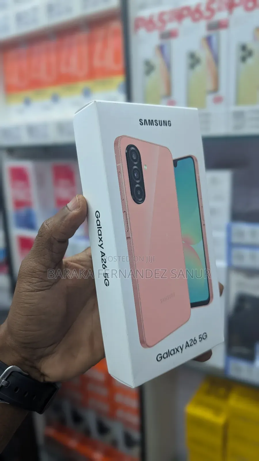 New Samsung Galaxy A26 128 GB Pink