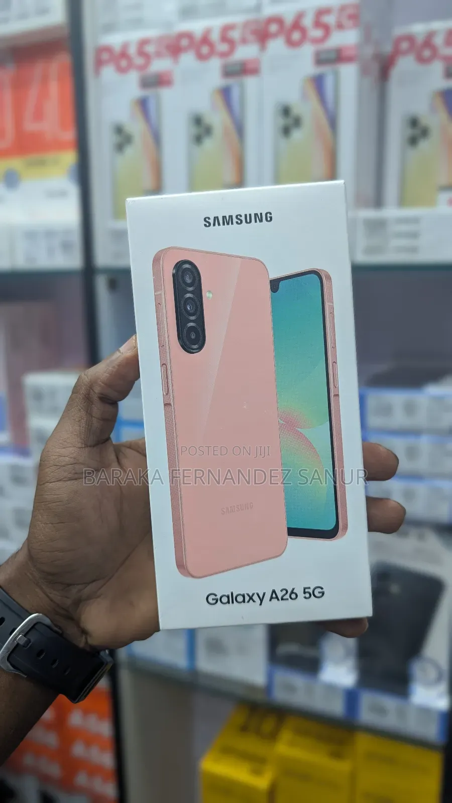 New Samsung Galaxy A26 128 GB Pink