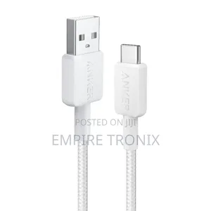 Anker 322 Powerline Usb-a to Usb-C Cable A81h521 3ft