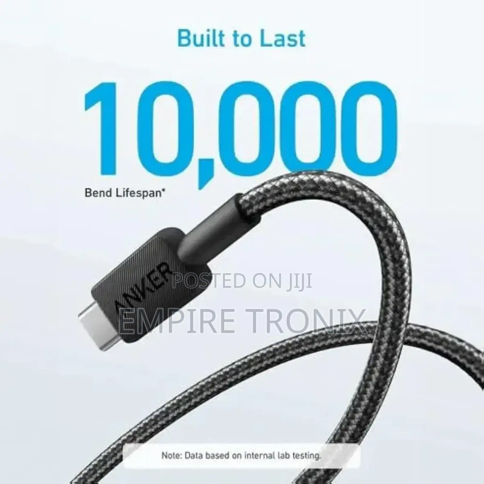 Anker 322 Braided Usb-a to Usb-C Cable A81h6h11 2m