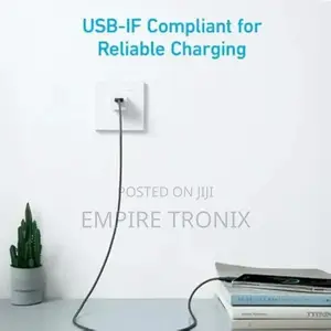 Anker 322 Braided Usb-a to Usb-C Cable A81h6h11 2m