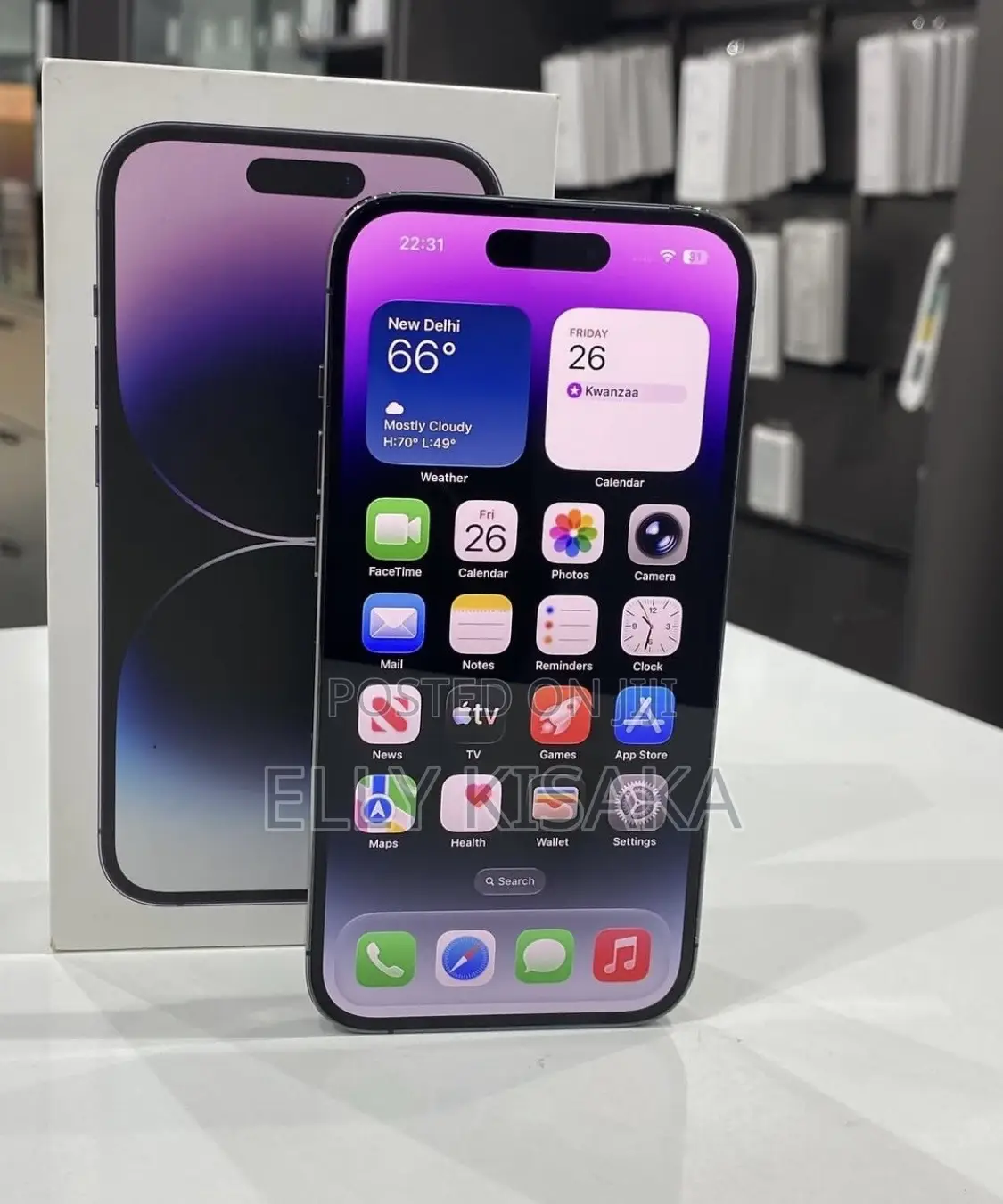 New Apple iPhone 14 Pro Max 256 GB Blue