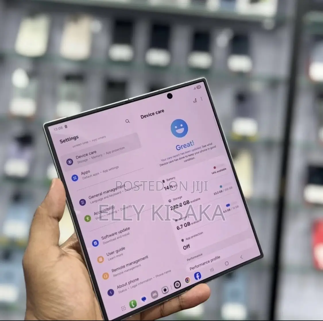 New Samsung Galaxy Z Fold7 256 GB Silver