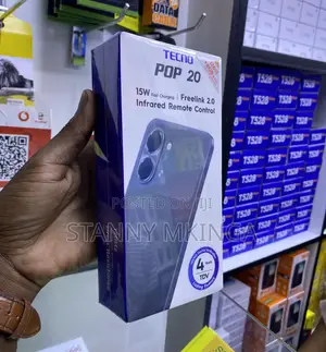 New Tecno Pop 10 128 GB Black