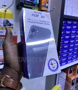 New Tecno Pop 10 128 GB Black