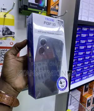 New Tecno Pop 10 128 GB Black