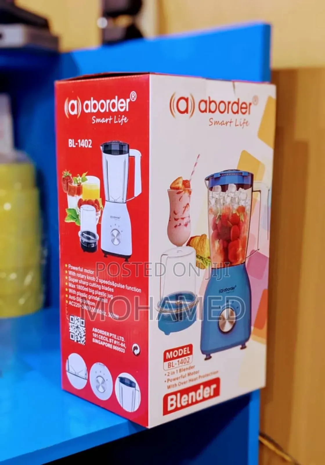 Aborder Blender 1402