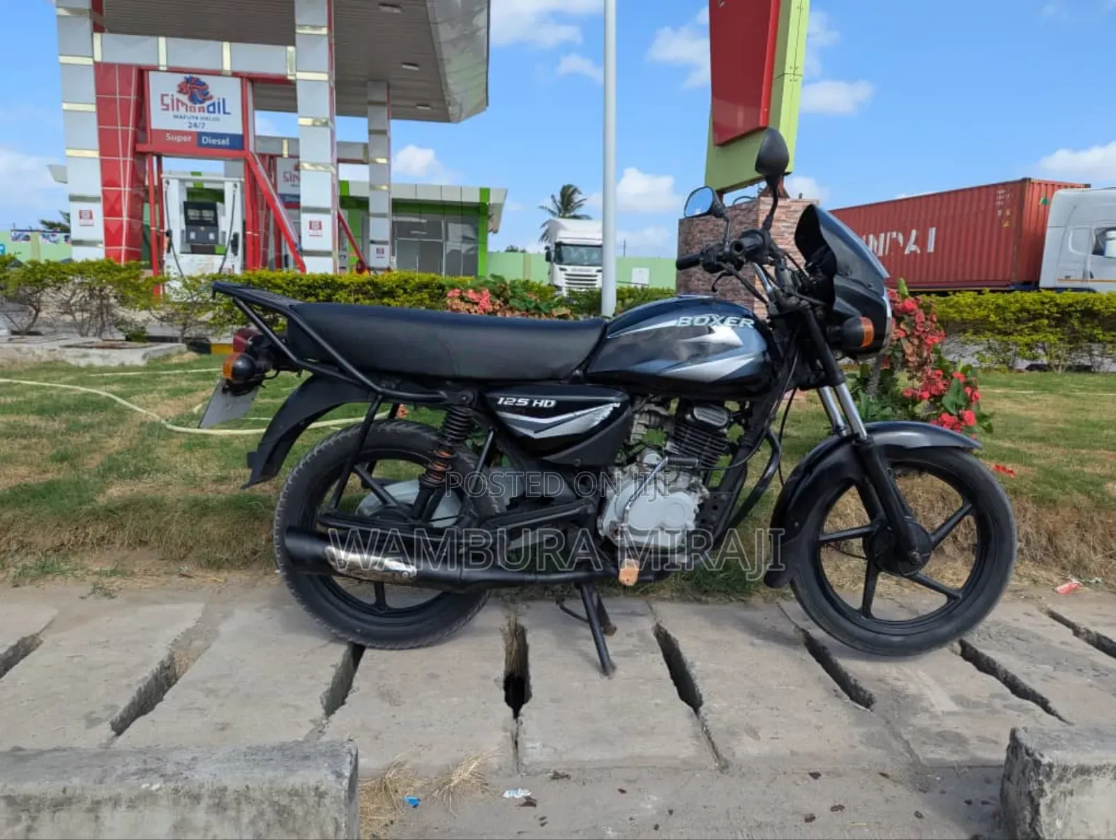 Bajaj Boxer 125 2025 Black