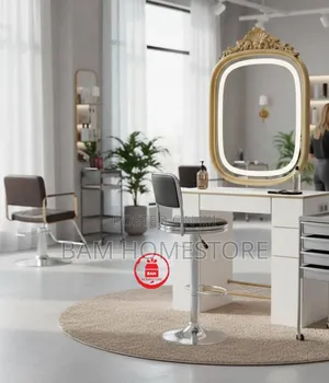 Luxuryexecutive Quilted Bar Stool,Counter Swivel Adjustable Salonchair